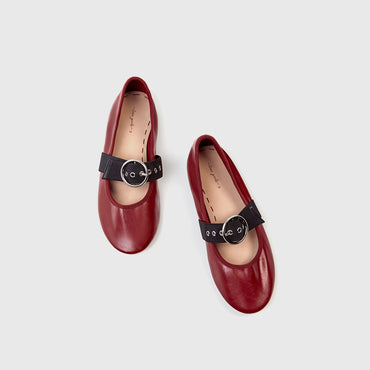 Buckled Ballet Flats