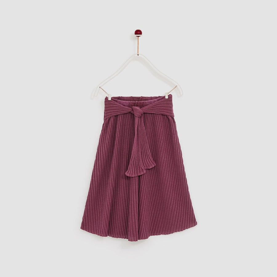 Ribbed Midi Skirt