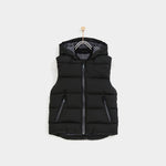 Basic Quilted Gilet With Hood